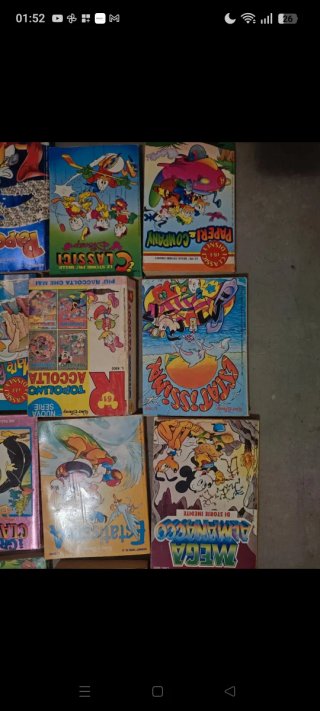 Lotto fumetti topolino e paperino vintage