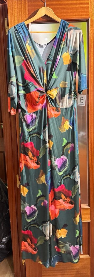 Mono largo estampado floral