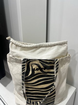 Tote Levi's com estampa zebra