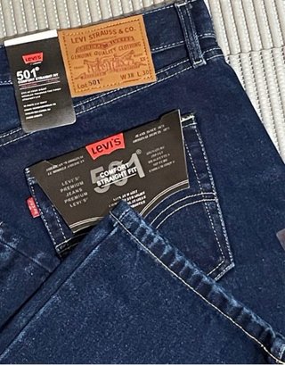 Jeans Levi's 501 Uomo W38L30 2 pantaloni