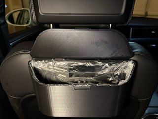 Papelera para coche colgante