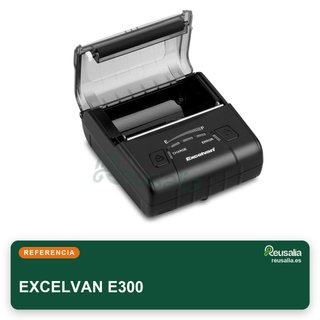 EXCELVAN E300 impresora térmica portátil bluetooth