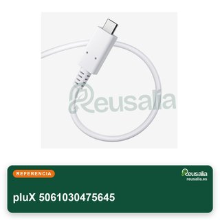 pluX cable extensión USB C 3M carga datos