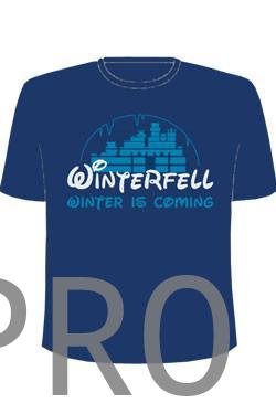 Camiseta Winterfell (Chico / Chica) - Talla: XL, Genero: Chica