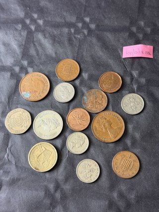 Lote monedas antiguas Inglaterra