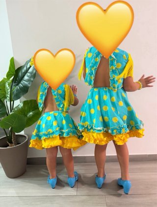 Trajes flamenca niña