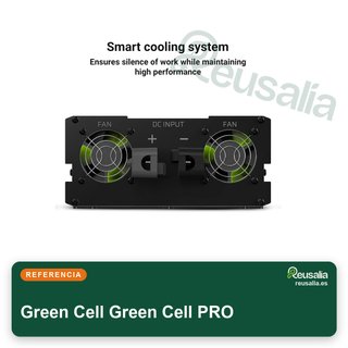 Green Cell inversor voltaje automóvil USB