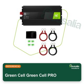 Green Cell inversor voltaje automóvil USB