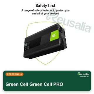 Green Cell inversor voltaje automóvil USB