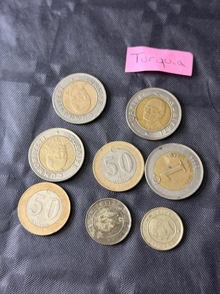 Lote monedas antiguas Turquía