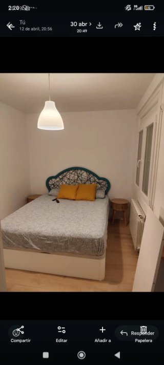 Lámpara de techo MELODI blanca 38 cm.