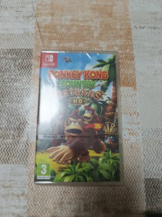 Donkey Kong Country Returns HD Switch Precintado.