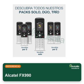 Telefono cordless Alcatel FX990 con segreteria telefonica