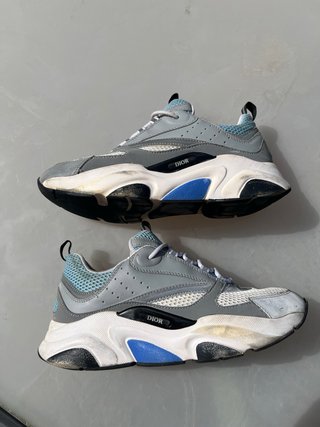 Dior B22 Sneakers Azul Gris