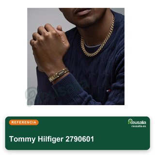 Tommy Hilfiger brazalete acero oro