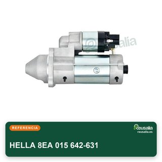 HELLA 8EA 015 642-631 Motor de arranque HELLA