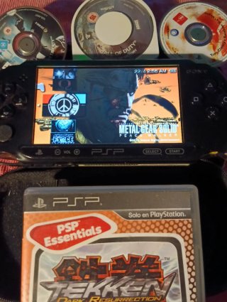 PSP Nera + Tekken Dark Resurrection