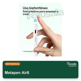 Metapen Air8 lápiz ipad precisión rechazo palma