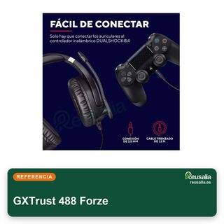 GXTrust 488 Forze Auriculares gaming PS4 PS5