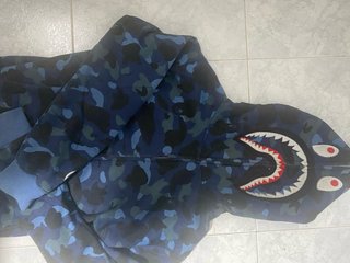 Sudadera A Bathing Ape Camuflaje Azul