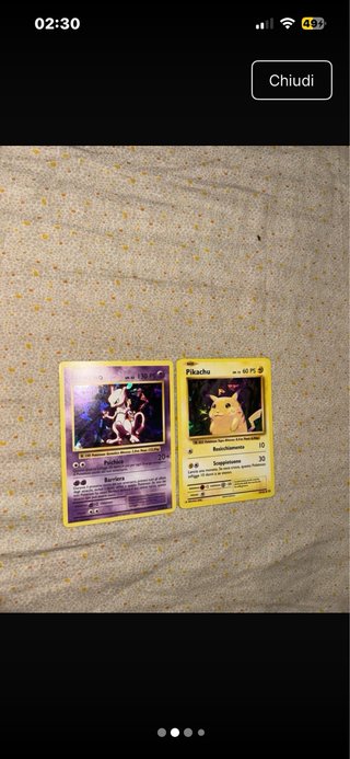Custodia Pokemon Mewtwo con mewtwo e raichu olo