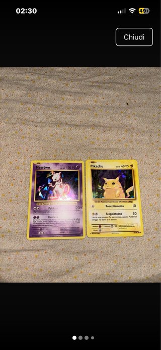 Custodia Pokemon Mewtwo con mewtwo e raichu olo