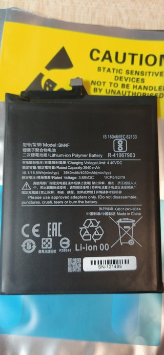 Bateria de repuesto para Xiaomi MI A3 / MI 9 Lite