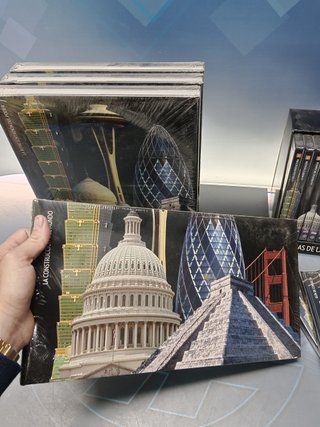 Joyas de la Humanidad. Planeta. 5 tomos. Arquitectura. Con precinto + 14 dvds + expositor + guias