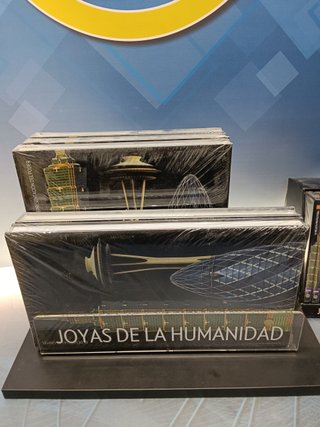 Joyas de la Humanidad. Planeta. 5 tomos. Arquitectura. Con precinto + 14 dvds + expositor + guias
