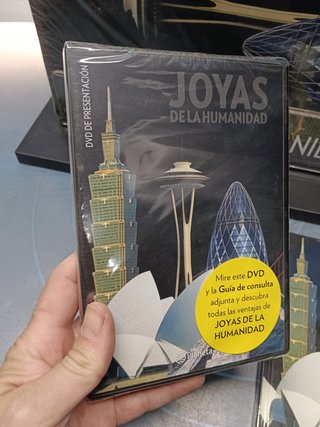 Joyas de la Humanidad. Planeta. 5 tomos. Arquitectura. Con precinto + 14 dvds + expositor + guias