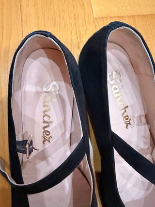Zapatos de traje regional Sanchez negros