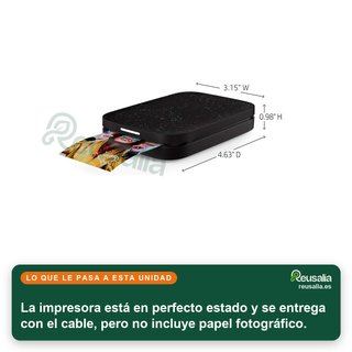 - HP Sprocket impresora portátil fotos