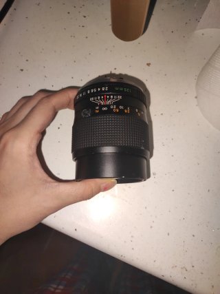 Yashica ML 135mm 1:2.8 lente