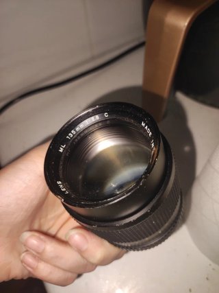 Yashica ML 135mm 1:2.8 lente