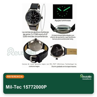 Mil-Tec 15772000P reloj militar analógico