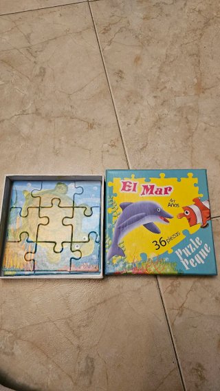 Puzzle El Mar 36 Piezas Niños