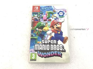 super mario bros wonder n-switch