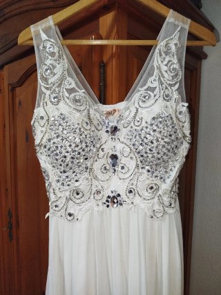 Vestido de Novia con pedrería