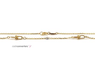 cadena oro 18k 22cm