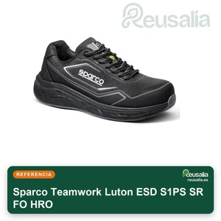 Sparco Teamwork Luton ESD S1PS SR FO HRO zapatos talla 39