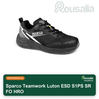 Sparco Teamwork Luton ESD S1PS SR FO HRO zapatos talla 39