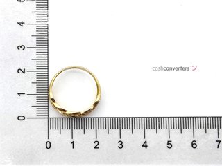 sortija oro 18k con piedra con circonita