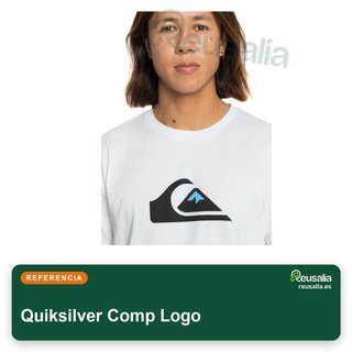 Quiksilver Comp Logo camiseta hombre talla XL