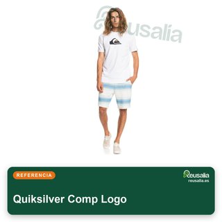 Quiksilver Comp Logo camiseta hombre talla XL