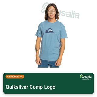 Quiksilver Comp Logo camiseta hombre talla XL