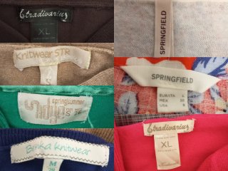 Lote Rebecas de diferentes marcas Tallas S/M