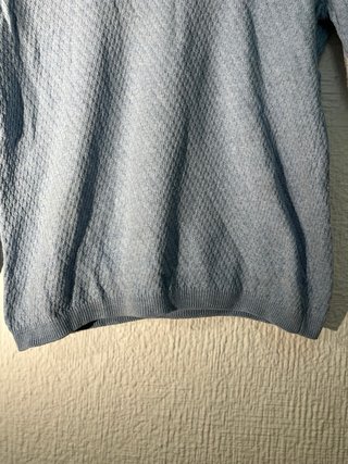 Jersey fino azul Pull and Bear talla S