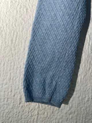 Jersey fino azul Pull and Bear talla S