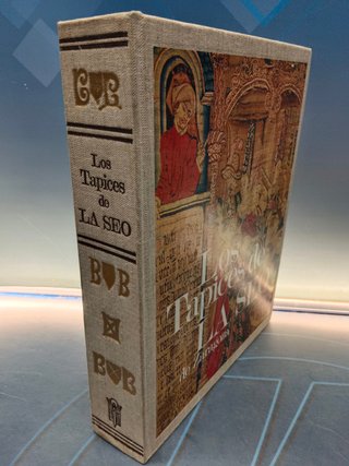 libro, LOS TAPICES DE LA SEO DE ZARAGOZA. EDUARDO TORRA DE ARANA/ANTERO HOMBRIA. 1985. PAGS : 334