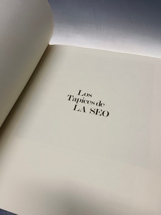 libro, LOS TAPICES DE LA SEO DE ZARAGOZA. EDUARDO TORRA DE ARANA/ANTERO HOMBRIA. 1985. PAGS : 334